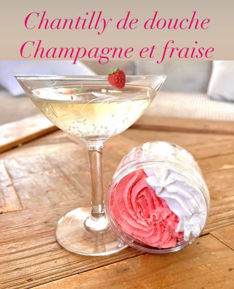 Chantilly - Champagne fraise