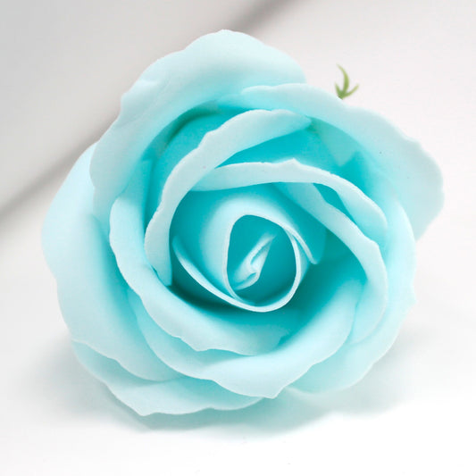 Rose de savon - Bleu